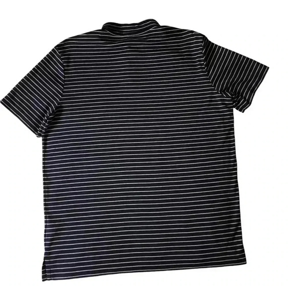 Polo Ralph Lauren blue / white striped classic fit polo shirt men L - Picture 4 of 5